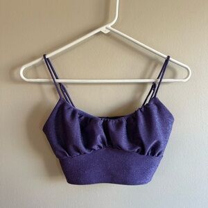 Wild Fable Shimmering Purple Top